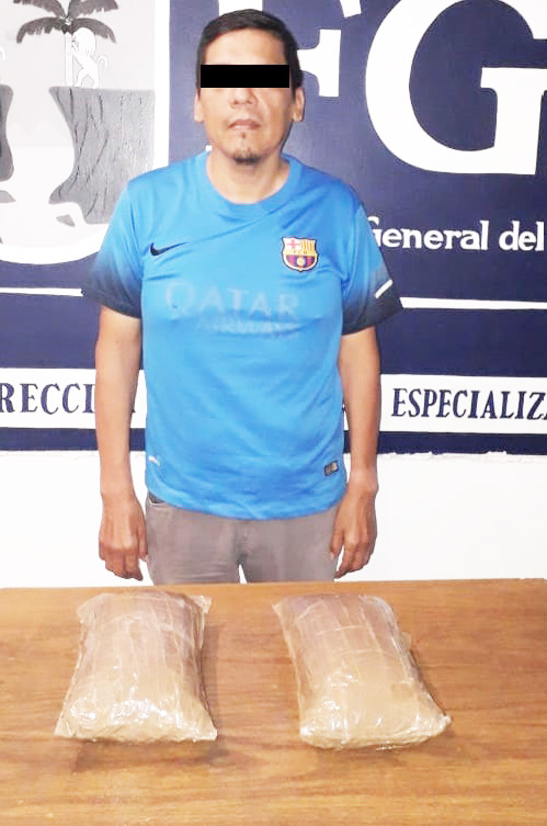 Decomisa FGE droga durante diligencia de cateo en Tapachula