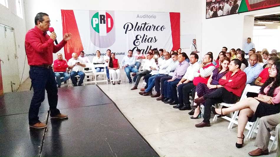 El PRI hará frente a lo que venga en el futuro inmediato, con trabajo y responsabilidad