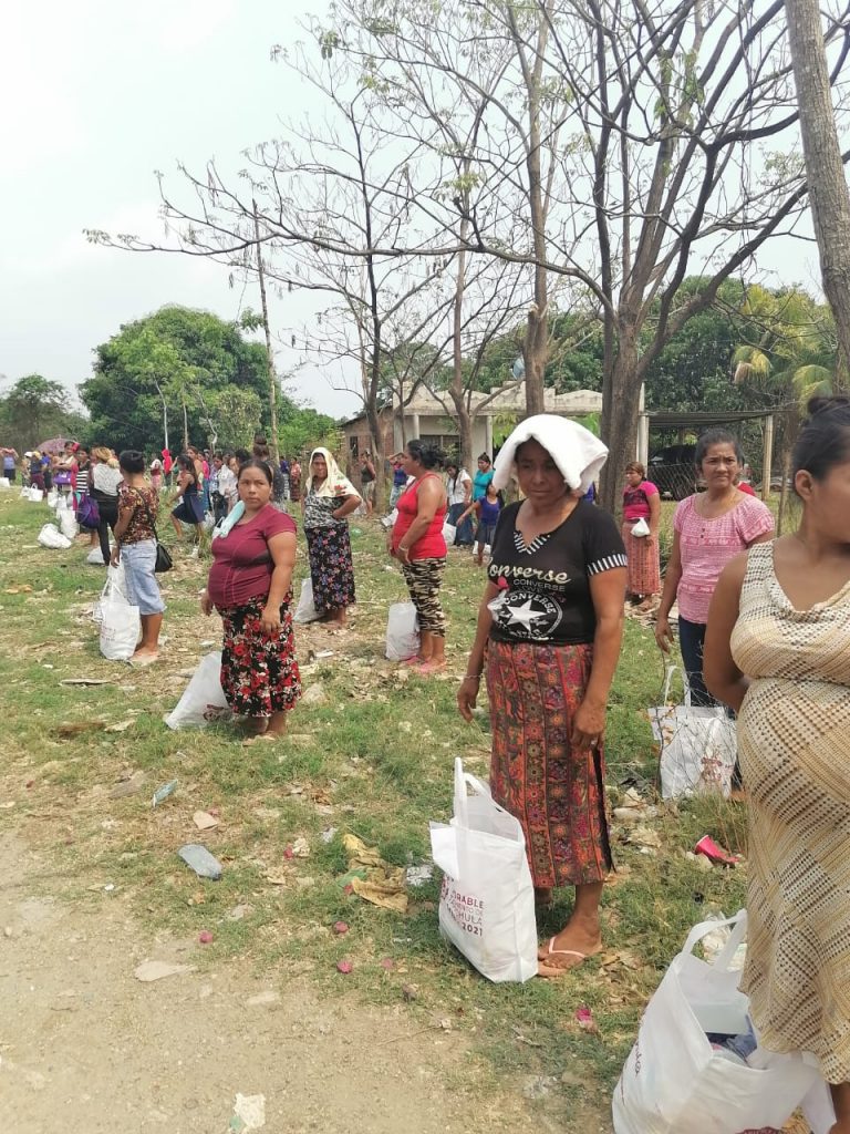 Se sigue otorgando en Tapachula ayuda humanitaria a familias vulnerables