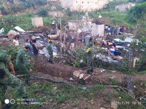 Tornado deja estragos y afectaciones a 80 familias en Tuxtla