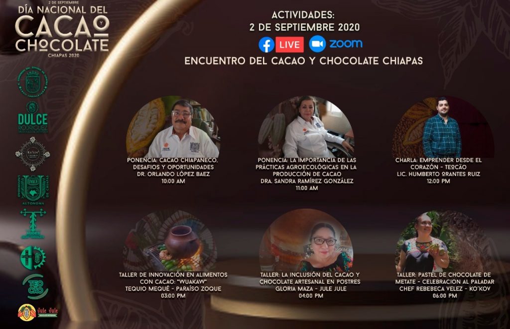 Invitan a la conmemoración del Día Nacional del Cacao y Chocolate