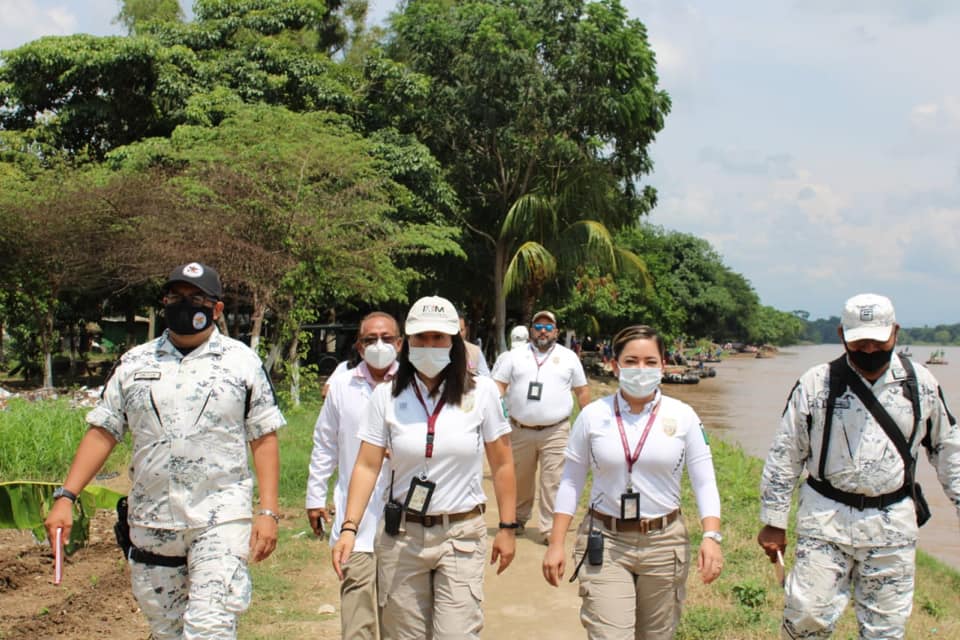 Concluye INM operativo por caravana de migrantes, mantiene la vigilancia en la frontera sur  