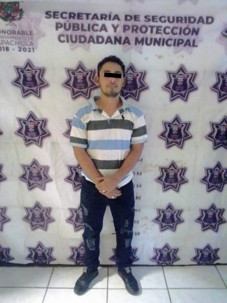 Ingrato hijo golpea a su madre y es detenido por la Policía Municipal