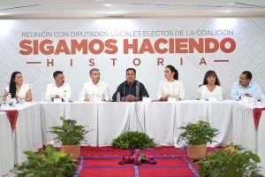 Primera reunión de Eduardo Ramírez con la próxima legislatura chiapaneca
