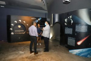 Supervisa Helmer Ferras avances en la modernización de Planetario Tuxtla